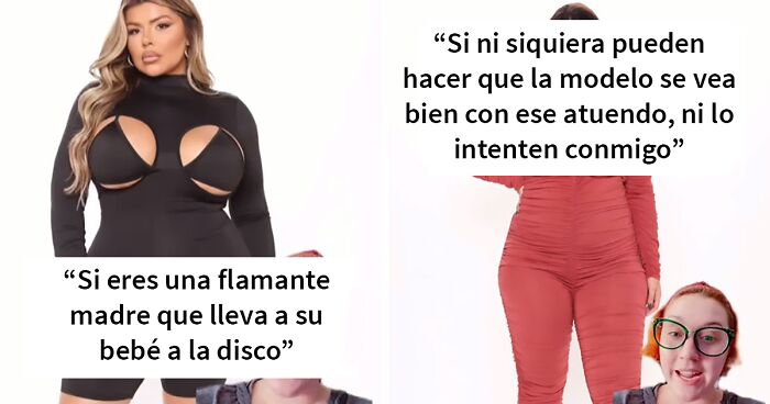 Esta mujer muestra lo ridículamente fea que es la ropa de “moda” que Fashion Nova promociona para las mujeres de talla grande (19 imágenes)