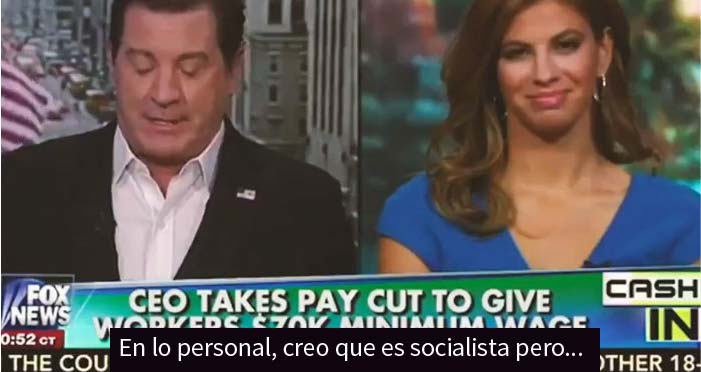 Fox News se burló de este empresario por aumentar el salario mínimo de sus empleados y recortar el suyo, y él les restriega su éxito en la cara 6 años después
