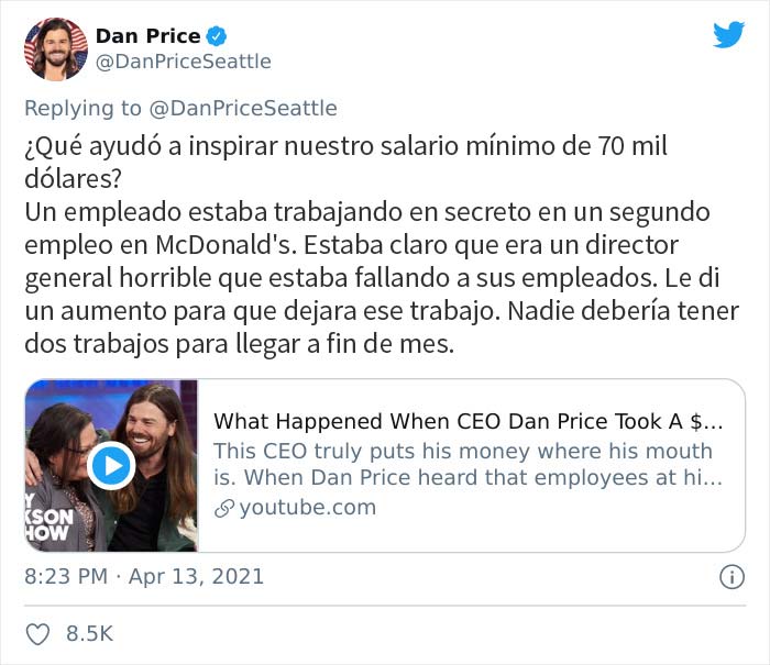 Fox News se burló de este empresario por aumentar el salario mínimo de sus empleados y recortar el suyo, y él les restriega su éxito en la cara 6 años después