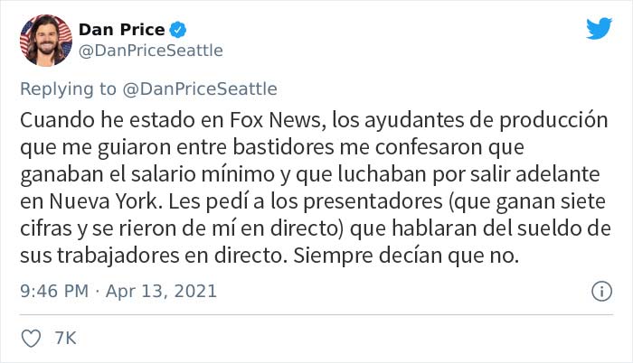 Fox News se burló de este empresario por aumentar el salario mínimo de sus empleados y recortar el suyo, y él les restriega su éxito en la cara 6 años después