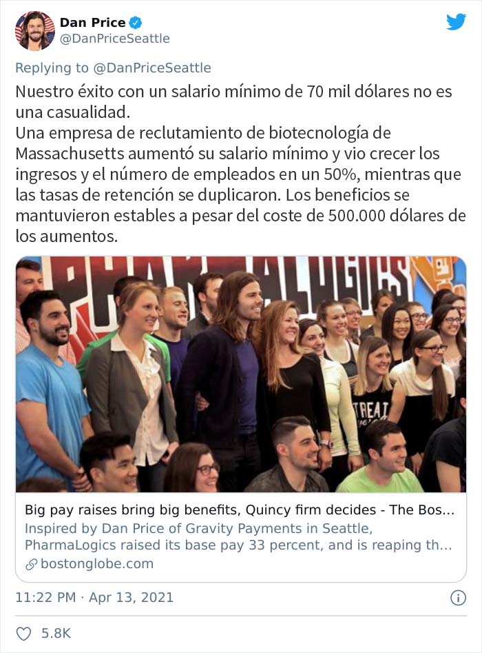 Fox News se burló de este empresario por aumentar el salario mínimo de sus empleados y recortar el suyo, y él les restriega su éxito en la cara 6 años después