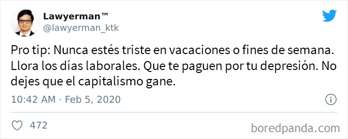 Aprende cuándo llorar