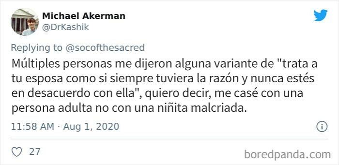 Someone Asks People To Share The Worst Marriage Advice They've Gotten, And They Deliver (30 Tweets)