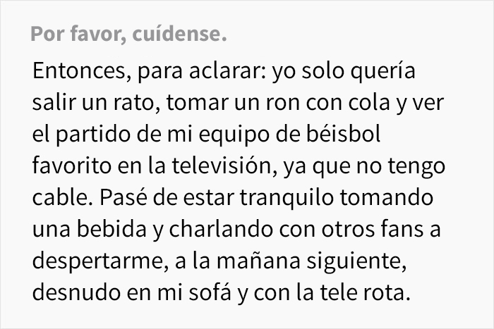 Este hombre cuenta la historia de cuando echaron droga a su bebida en un bar, y otros comparten experiencias similares