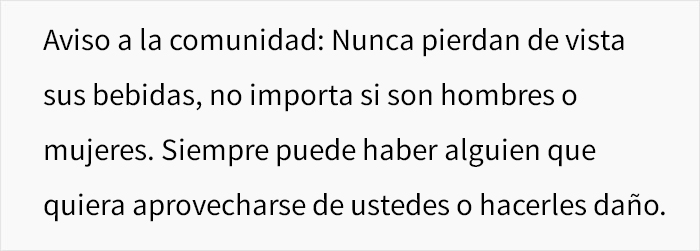 Este hombre cuenta la historia de cuando echaron droga a su bebida en un bar, y otros comparten experiencias similares