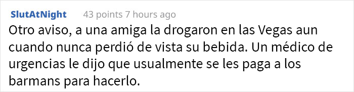 Este hombre cuenta la historia de cuando echaron droga a su bebida en un bar, y otros comparten experiencias similares