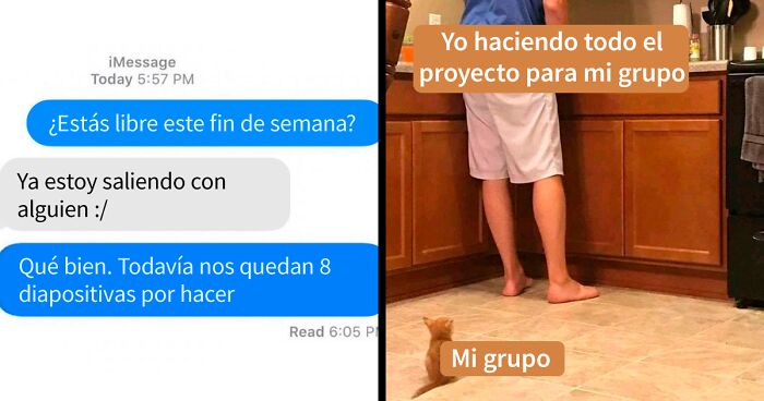 15 Personas que tuvieron que hacer trabajos en grupo con compañeros terribles, y decidieron avergonzarlos en internet