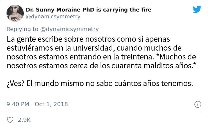 Esta millennial explica por qué es difícil para los millennials entender su propia edad