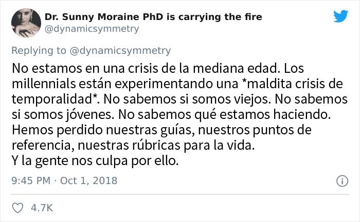 Esta millennial explica por qué es difícil para los millennials entender su propia edad