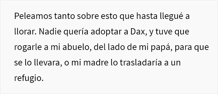 Este adolescente fue obligado a elegir entre su querido perro Dax y su familia, y eligió al perro