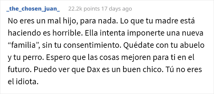 Este adolescente fue obligado a elegir entre su querido perro Dax y su familia, y eligió al perro