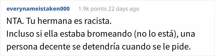 Esta mujer expulsó a su hermana de su boda porque no paraba de hacer chistes racistas sobre su novio coreano