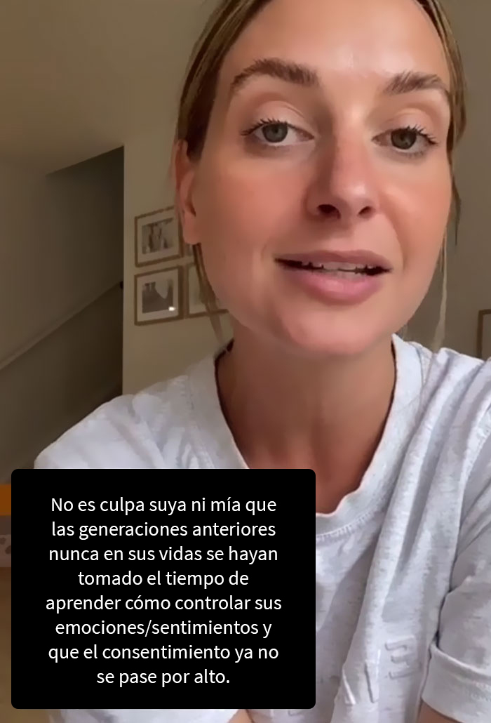 Esta madre explica por qué los abuelos de su hija de 2 años no pueden abrazarla sin su consentimiento