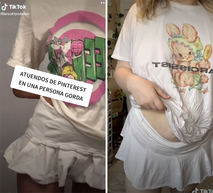 Esta mujer recrea atuendos de moda para mostrar la doble moral de estas tendencias, pero no convence a todos