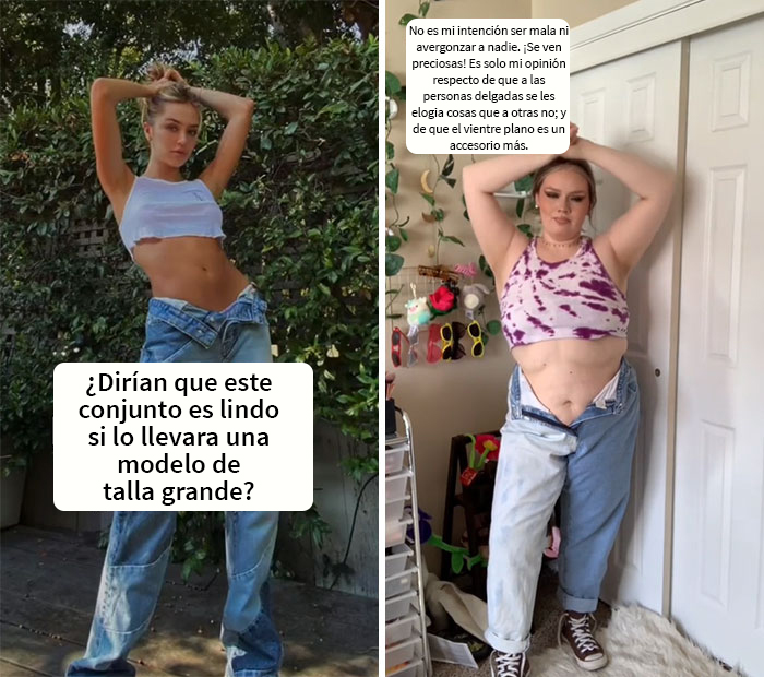 Esta mujer recrea atuendos de moda para mostrar la doble moral de estas tendencias, pero no convence a todos