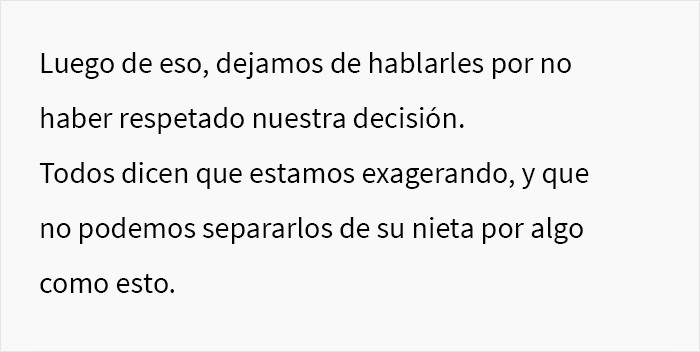 Estos abuelos perforaron las orejas de su nieta bebé a espaldas de los padres, y luego se enojaron porque no les permiten cuidarla más