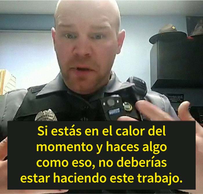 Este policía denuncia a los policías perezosos que pretenden "confundir" pistolas con tasers en este hilo viral