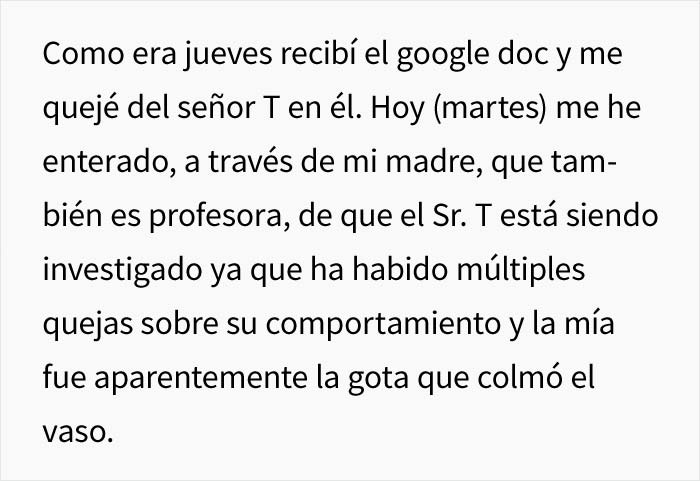 Esta adolescente denunció a un profesor que no la dejó salir al baño al venir su periodo