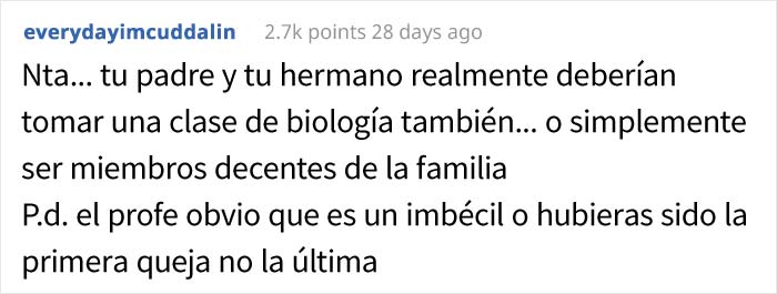 Esta adolescente denunció a un profesor que no la dejó salir al baño al venir su periodo