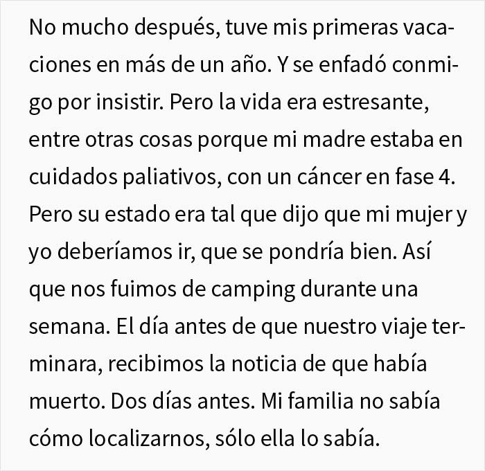 Este empleado fue castigado por su jefe al tomarse un tiempo tras la muerte de su madre, así que destruyó toda la empresa