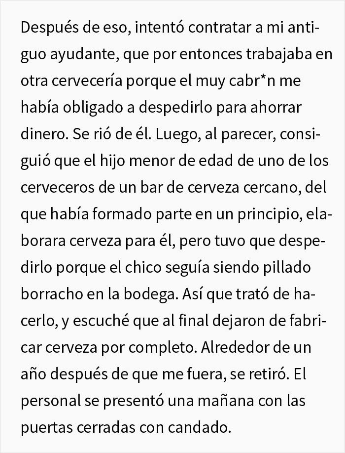 Este empleado fue castigado por su jefe al tomarse un tiempo tras la muerte de su madre, así que destruyó toda la empresa