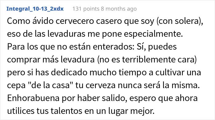 Este empleado fue castigado por su jefe al tomarse un tiempo tras la muerte de su madre, así que destruyó toda la empresa