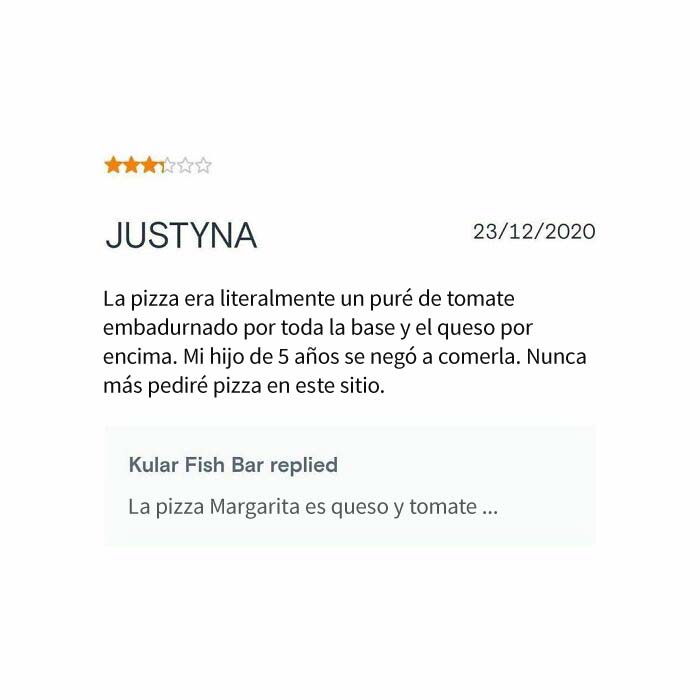 30 Times Restaurants Left Hilarious Replies Under Bad Reviews, Shared By This Instagram Page