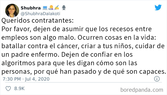Contratantes y reclutadores: