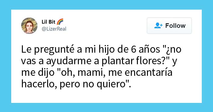 20 De los mejores tuits de Abril sobre ser padres