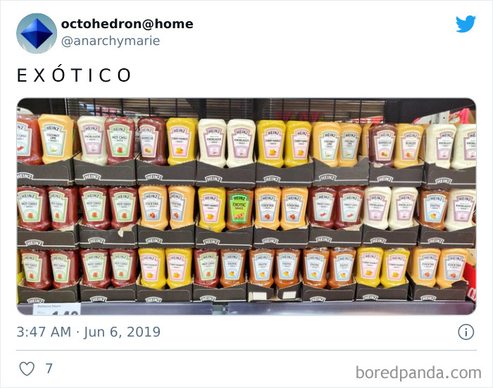 What The "American Food" Section Looks Like In Different Countries