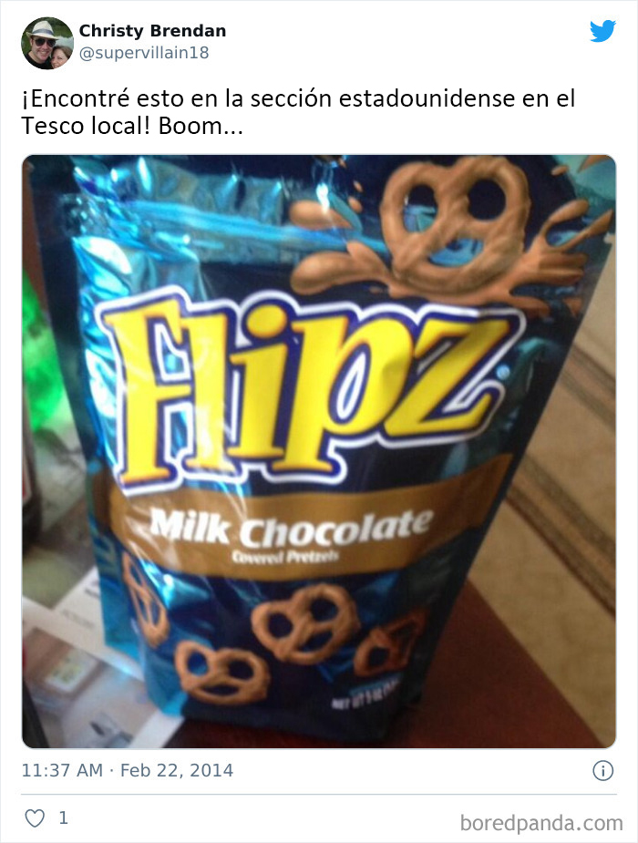 What The "American Food" Section Looks Like In Different Countries