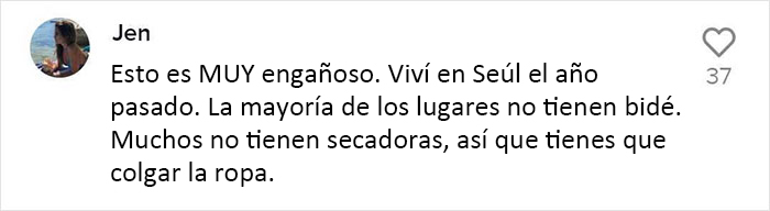 Esta chica señala 10 cosas en los hogares coreanos que están hechas para hacer la vida más fácil y cómoda