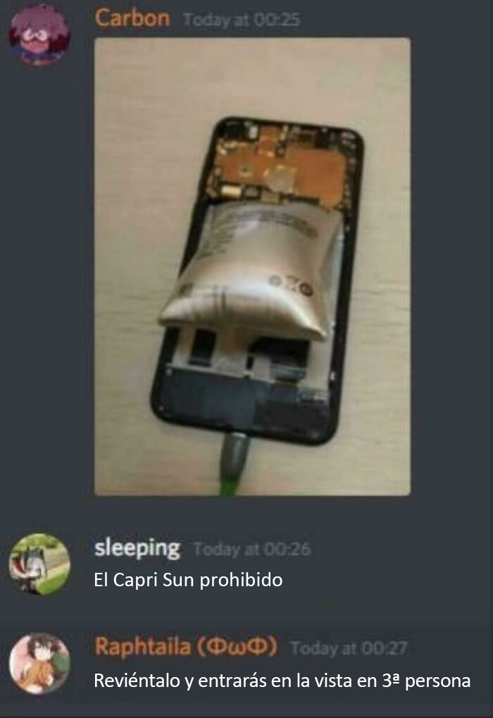 Capri-Sun prohibido