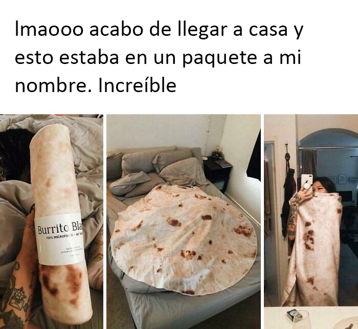 Manta de burrito 