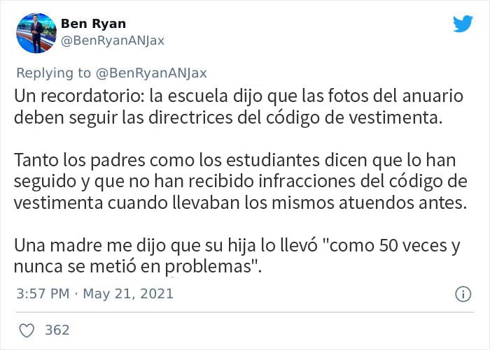 Este instituto eliminó todo rastro de escote en las fotos de 80 chicas en el anuario, y los padres no están contentos
