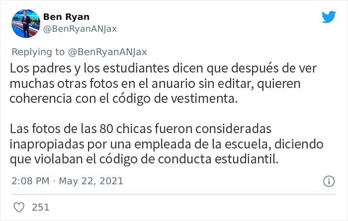 Este instituto eliminó todo rastro de escote en las fotos de 80 chicas en el anuario, y los padres no están contentos