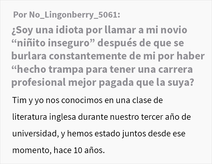 Este novio abandonó su pose “feminista” tras enterarse de que su novia gana más dinero que él, y la acusa de “tramposa”