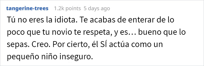 Este novio abandonó su pose “feminista” tras enterarse de que su novia gana más dinero que él, y la acusa de “tramposa”