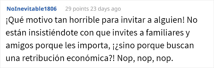Estos padres querían obtener ganancias con la boda de su hija, ella se negó y se desató un drama familiar