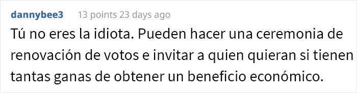 Estos padres querían obtener ganancias con la boda de su hija, ella se negó y se desató un drama familiar