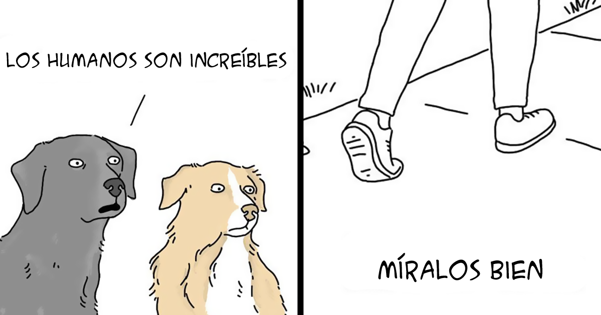 Este artista muestra lo que dirían los animales si pudieran hablar (15 Nuevos cómics)