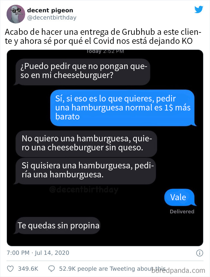 No puedo creer que la gente sea así de estúpida