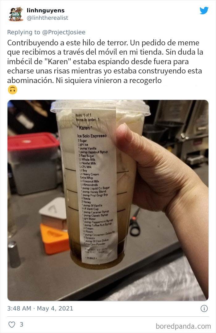 Frustrated Starbucks Baristas Are Shaming Jerk Customers Who Order Drinks That Are 'Very Extra' (30 Pics)