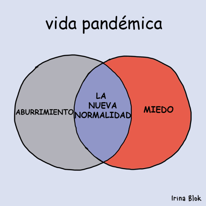 Mis 14 nuevos cómics muestran como el COVID-19 ha afectado a nuestras vidas