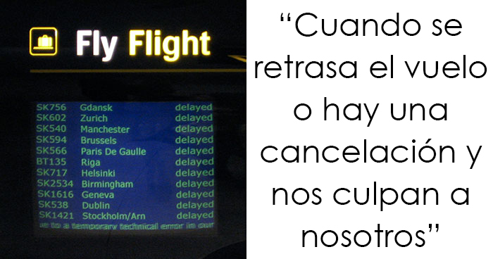 Estos pilotos y auxiliares de vuelo comparten 25 cosas molestas que hacen los pasajeros
