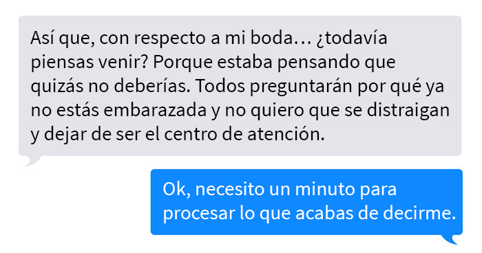 Esta novia lunática teme que su amiga, cuyo bebé falleció al nacer, robe toda la atención en su boda, y el novio termina abandonándola