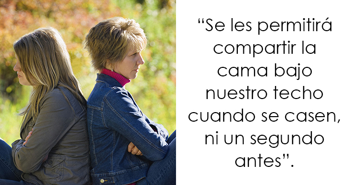 Esta madre impuso la norma de «no dormir con su novio» a su hija adulta, y pregunta en las redes si se equivocó