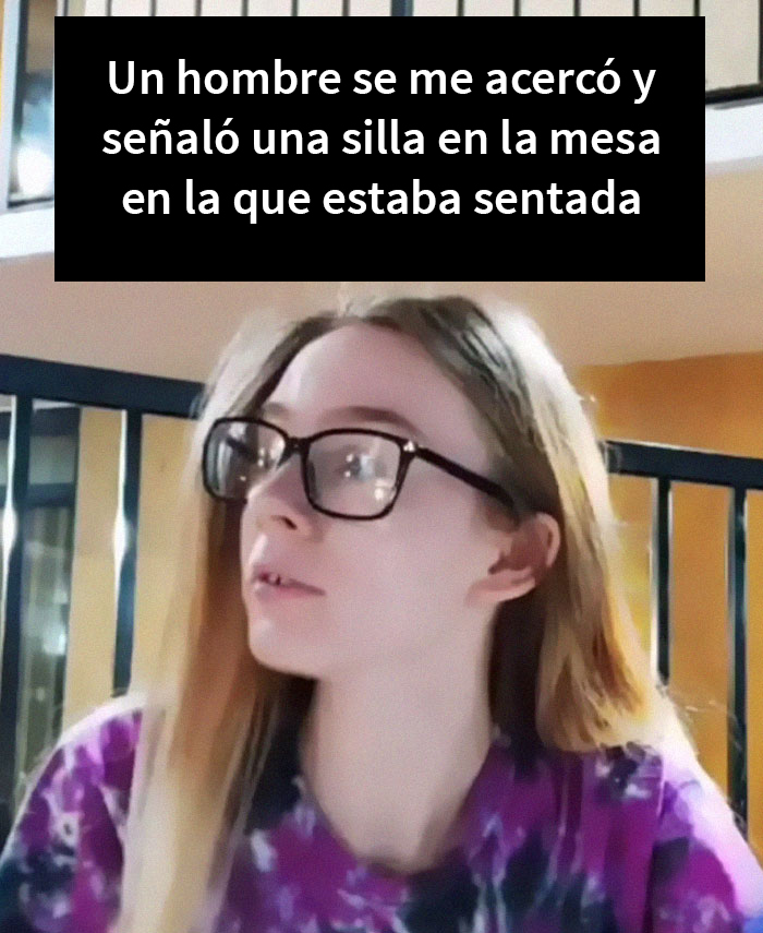 Un hombre intentaba ligar con esta adolescente hasta que ella le dice que está grabando un video en directo