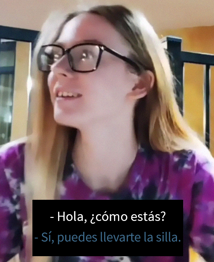Un hombre intentaba ligar con esta adolescente hasta que ella le dice que está grabando un video en directo