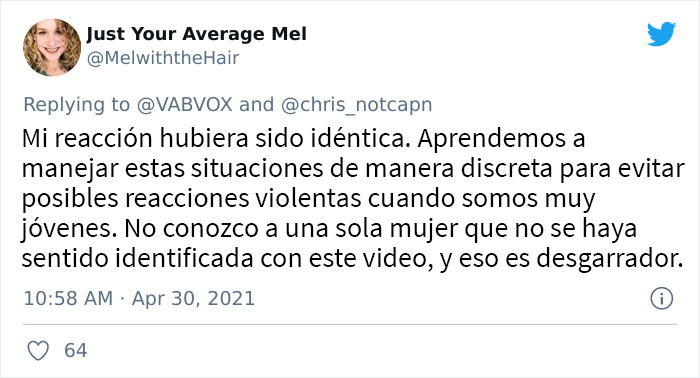 Un hombre intentaba ligar con esta adolescente hasta que ella le dice que está grabando un video en directo